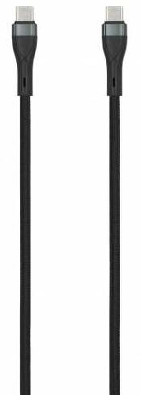 Провод Toti, 2 x USB Type C, 200 см, черный цв.