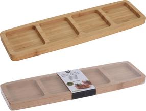 Serveerimistaldrik 784230370, 33 cm x 10 cm x 1.8 cm, pruun v., bambus