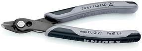 Replės elektros instaliacijai Knipex Electronic Super XL 78 61 140 ESD, 140 mm