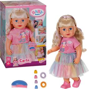 Lėlė su priedais Zapf Creation Baby born Carla, 43 cm, įvairių spalvų