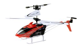 Rc helikopters Syma S5 3CH, sarkana krās.