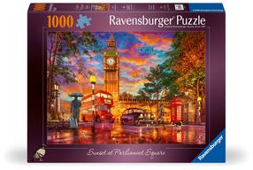 Dėlionė Ravensburger Sunset On The Square, 50 cm x 70 cm, 1000 vnt., įvairių spalvų
