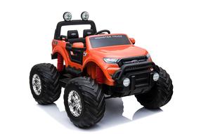 Bērnu elektroauto Ford Monster, sarkana krās.