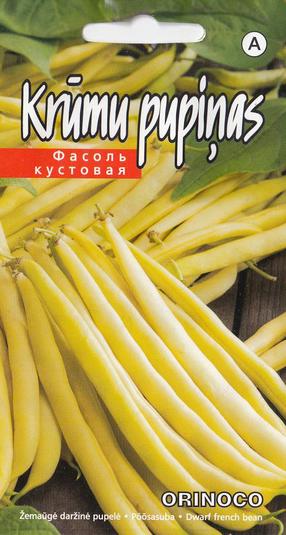 Sēklas Kurzemes sēklas, pupiņas Orinoco, 10 g