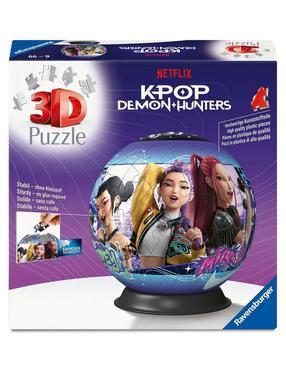 3D dėlionė Ravensburger Kpop Demon Hunters, 12.9 cm x 12.9 cm, 73 vnt.