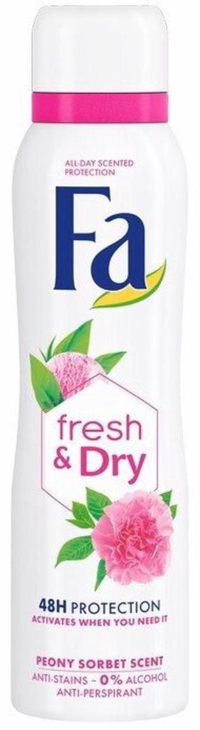 Дезодорант для женщин Fa Fresh & Free Dry, 150 мл