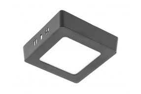 Valgusti lagi GTV Matis Plus LD-MAN07W-CBP-10, LED, 3000 °K, 1 x 7 W, valge v. / must v.