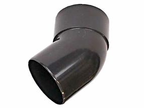 Lietvamzdžio alkūnė Scala, 67 °, Ø 8 cm, polivinilchloridas (pvc), ruda sp.
