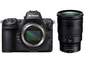 Bezspoguļa kamera Nikon Z8, melna krās.