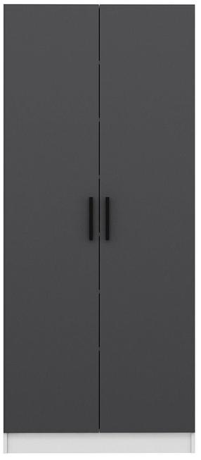 Riidekapp Kalune Design Noah 8209, antratsiit v., 35 cm x 90 cm x 210 cm