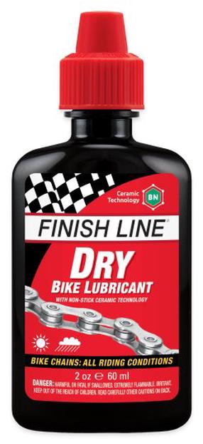 Dviračio grandinės alyva Finish Line Dry Bike Lube, 60 ml