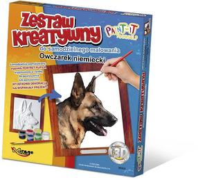 Набор для рисования Mirage German Shepherd 61004, многоцветный
