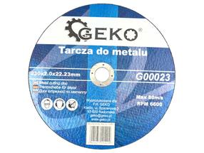 Pjovimo diskas Geko G00023, 230 mm x 2.0 mm x 22.23 mm