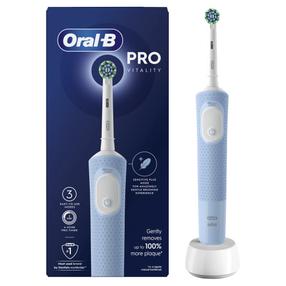 Elektrinis dantų šepetėlis Oral-B Vitality Pro, žydra sp.