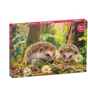 Dėlionė CherryPazzi - 500 Cute Visitors 20227, 68 cm x 47 cm, 500 vnt.