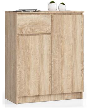 Kumode Akord K80, sonoma ozola krās., 99 cm x 40 cm x 80 cm