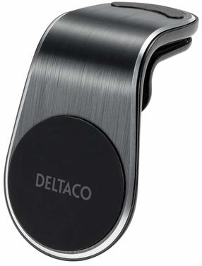 Auto telefona turētājs Deltaco ARM-C104, 5.5 - 6.7 ", melna krās./pelēka krās.