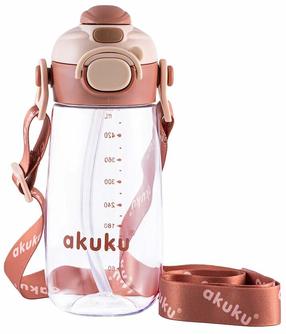 Gertuvė Akuku A0726, kapučino sp., plastikas/silikonas, 0.48 l