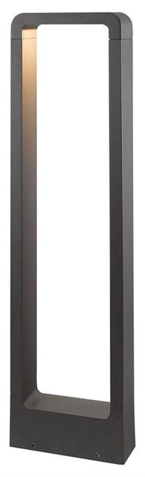 Pastatomas lauko šviestuvas Vagner SDH 1702-650, 6W, LED, IP54, pilka sp., 16 cm x 65 cm