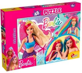 Pusle Lisciani Barbie Feeling Magical 304-99443, 35 cm x 25 cm, 48 tk, mitmevärviline
