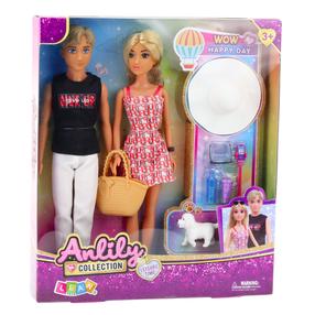 Lėlių rinkinys, su priedais Lean Toys Anlily Leisure Time, 30 cm, įvairių spalvų