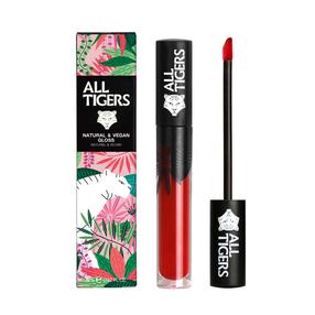 Блеск для губ All Tigers Natural & Vegan, 8 мл, 818 build your empire