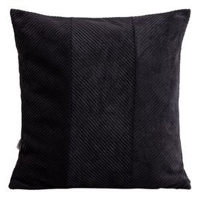 Dekoratyvinės pagalvėlės užvalkalas Homla Fallere 749902, juoda, 45 cm x 45 cm
