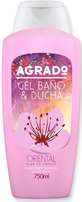 Kūno prausimosi želė Agrado Oriental, 750 ml