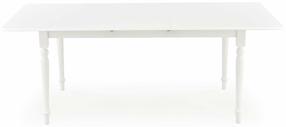 Valgomojo stalas išskleidžiamas Nelson, baltas, 160 - 200 cm x 90 cm x 76 cm