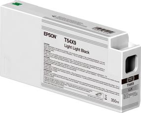 Toonerikassett Epson Singlepack T54X900 UltraChrome HDX/HD T54X900, must v., 350 ml