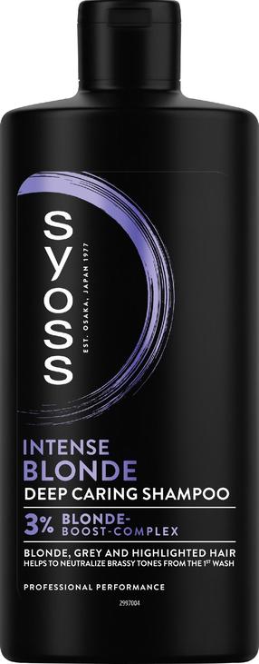 Šampūnas Syoss Intense Blonde, 440 ml