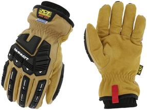 Darba cimdi āda Mechanix Wear ColdWork, pieaugušajiem, brūngans krās., L