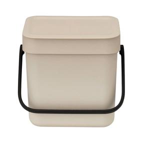 Bio atliekų šiukšliadėžė Brabantia Sort & Go, 3 l l, smėlio sp.