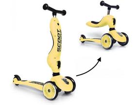 Laste tõukeratas Scoot and Ride, kollane v.