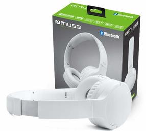 Беспроводные наушники Muse M-272 BTW, белый цв.