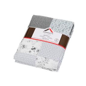 Gultas pārklājs Domoletti CHECKED, zila krās./pelēka krās., 160 cm x 220 cm