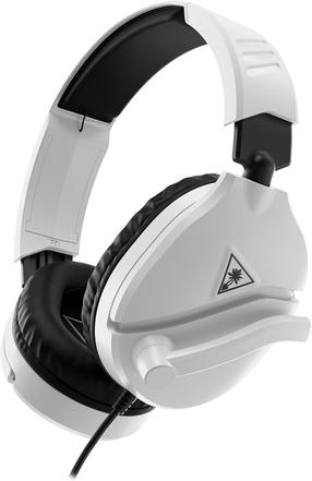 Vadu spēļu austiņas bērniem Turtle Beach Recon 70 PlayStation, balta krās.