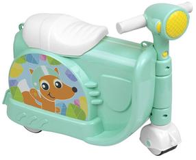 Laste kohver Playgro Ride And Roll Fox, münt (mint) v., 43.4 x 25.1 x 29 cm
