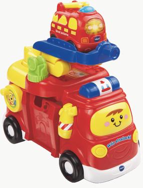 Игрушечная пожарная машина Trefl Tut Tut Cars Fire Truck 60810, многоцветный