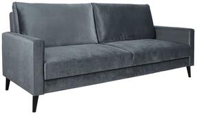 Sofa-lova Home4you Anna, pilka sp., 222 x 86 cm x 98 cm