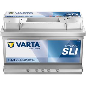 Aku Varta BD E43, 12 V, 72 Ah, 680 A