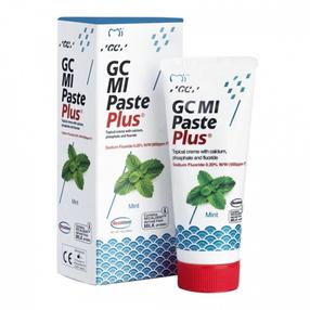 Zobu pasta, zobu krēms ar fluorīdu GC Mi Paste Plus Recaldent, piparmētru garša, 35 ml