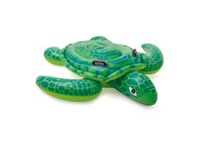 Pripučiamas plaustas Intex Turtle, 150 cm x 127 cm, žalia sp.
