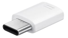 Adapteris Samsung USB Type C /Micro USB USB 2.0 C male, Micro USB 2.0 B male, balta krās.