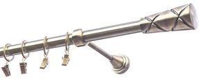 Karnīze Olimp Genua, 250 cm, Ø 19 mm, antīkais zelts krās.