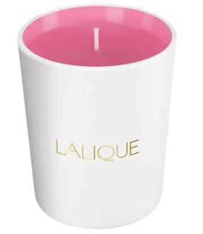 Žvakė, aromatinė Lalique Les compositions parfumées pink paradise, 40 h, 190 g, balta sp.
