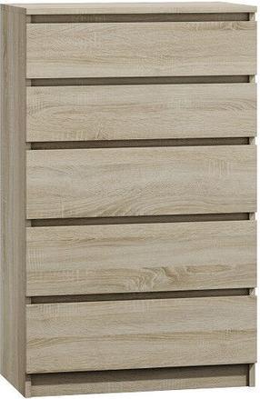 Komoda Malwa M5, ąžuolo sp., 112 cm x 40 cm x 70 cm