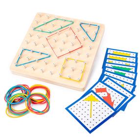Обучающая игрушка Wood Geoboard