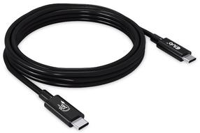 Кабель Club 3D USB4 Gen 2 Type-C - USB4 Gen 2 Type-C CAC-1575 USB4 Gen 2 Type-C, USB4 Gen 2 Type-C, 2 м, черный цв.