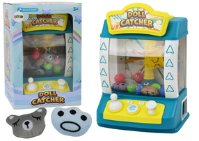 Elektroninis žaidimas Lean Toys Doll Catcher, 20 cm, mėlyna sp.